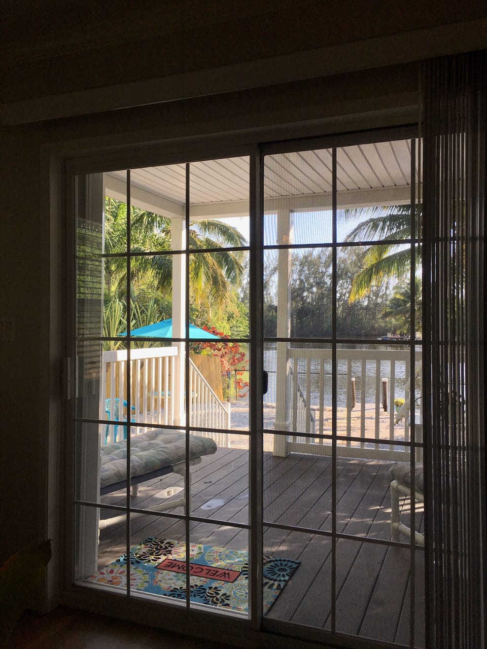 The view from the couch : ) 