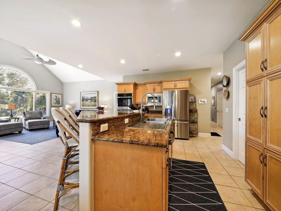 Kitchen with Stainless Steel Appliances at 5 Ketch