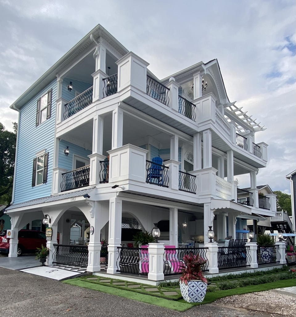 Side view of house