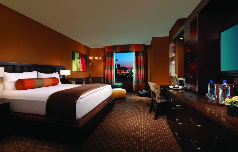 Stretch out in a spacious room with cozy lounge seating.