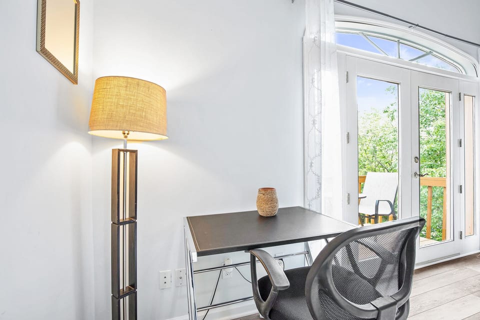 Nestle in here with your laptop with you need a quiet space to work.