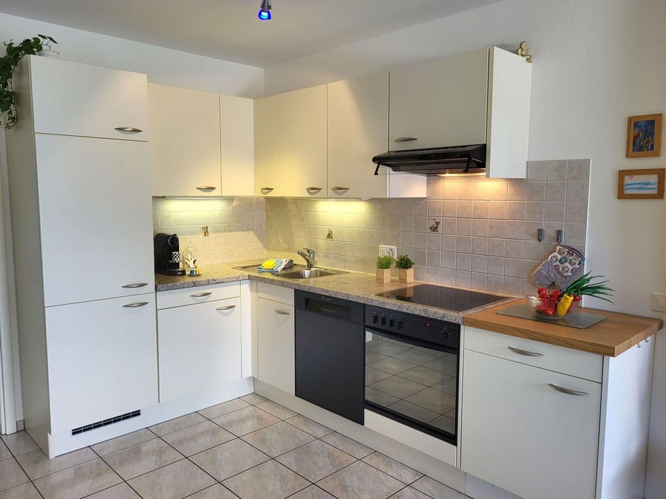 Cabinetry, Countertop, Property, Kitchen Stove, Kitchen, Kitchen Appliance, Wood, Home Appliance, Flooring, Interior Design