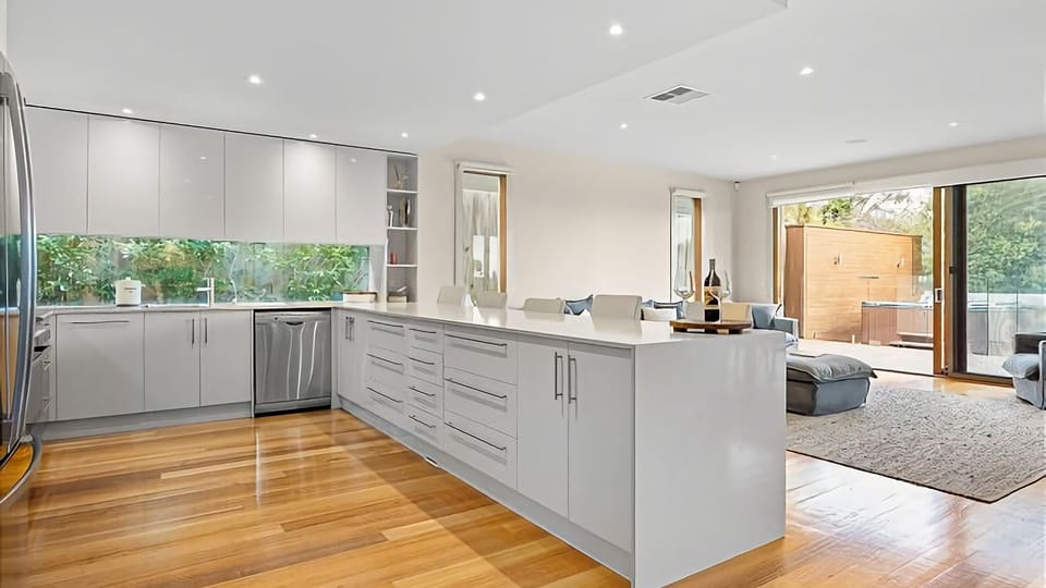 The kitchen is fully equipped with everything you might need.