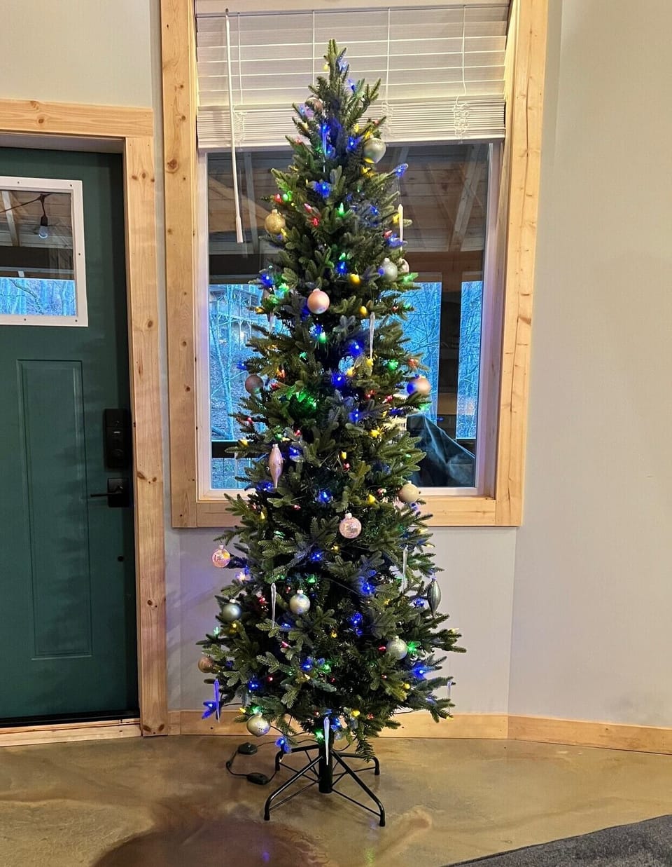 Spend the holidays in the mountains — Spicewood Yurt is just as magical at Christmas, all decorated and cozy while Bryson City transforms into a Hallmark movie come to life just down the road.