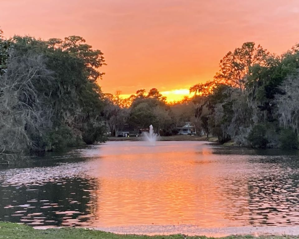 Betz Creek sunset