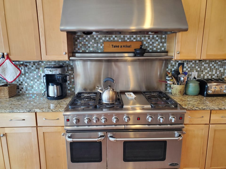 6 burner stove with griddle