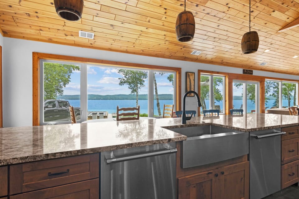 Lakeview from kitchen