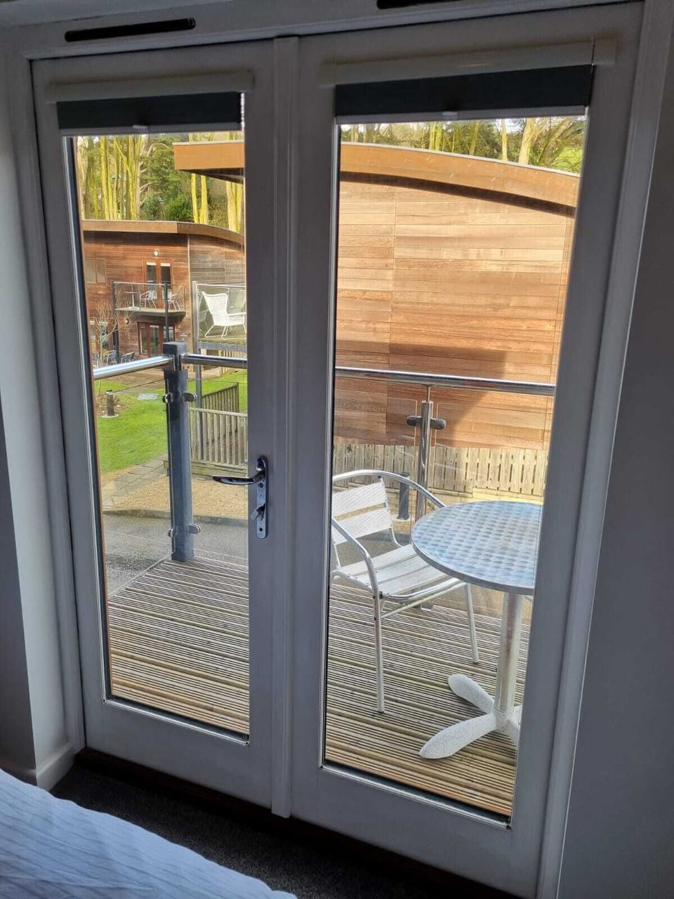 Master bedroom balcony