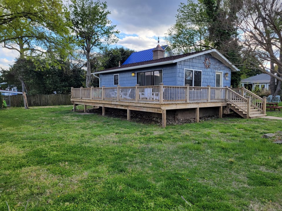 Large yard