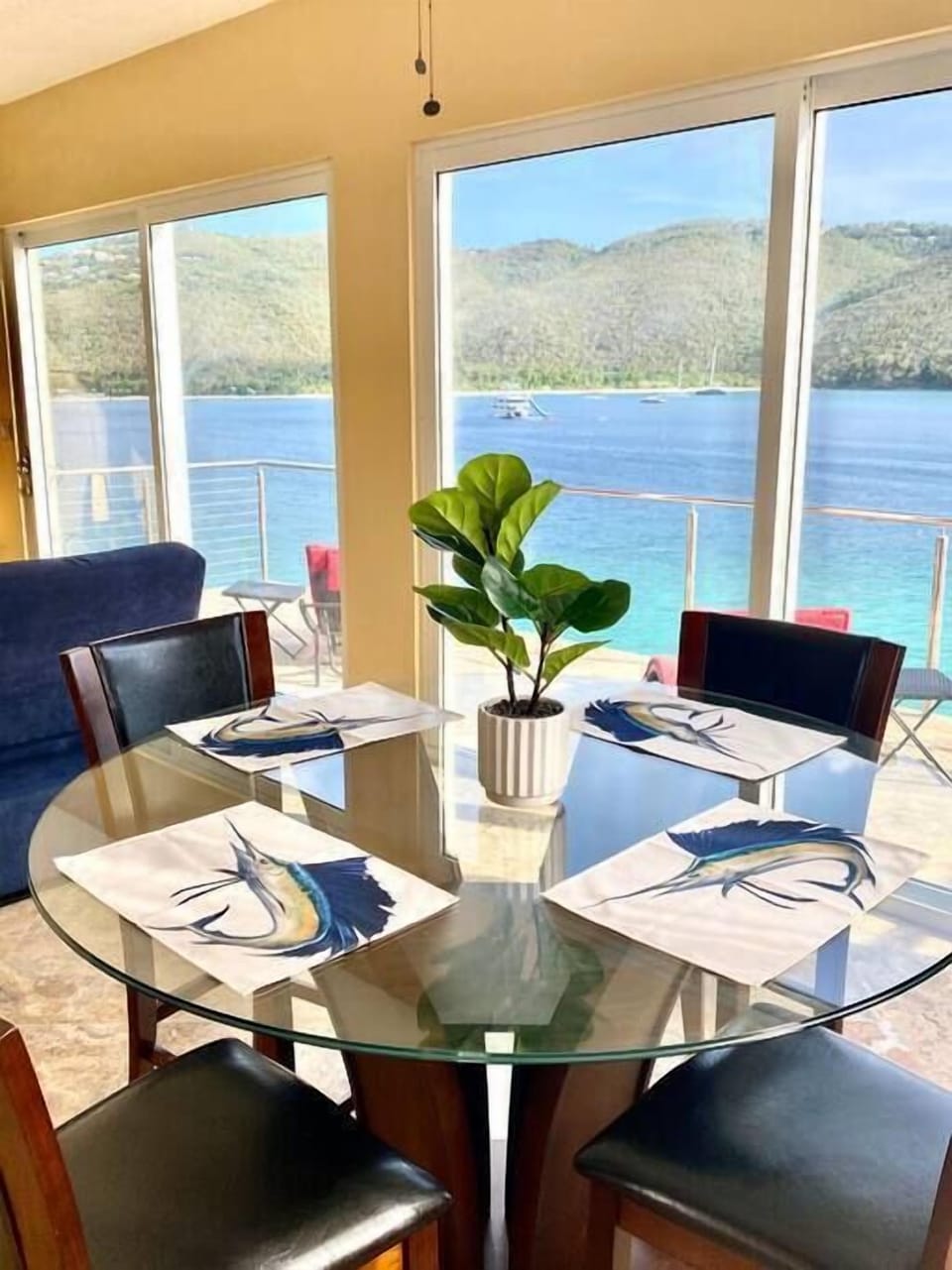 Dining area view