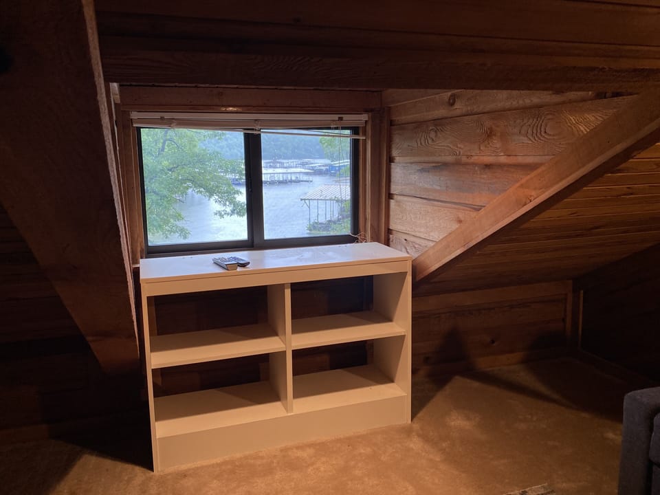 Best view of the lake.  Loft View.