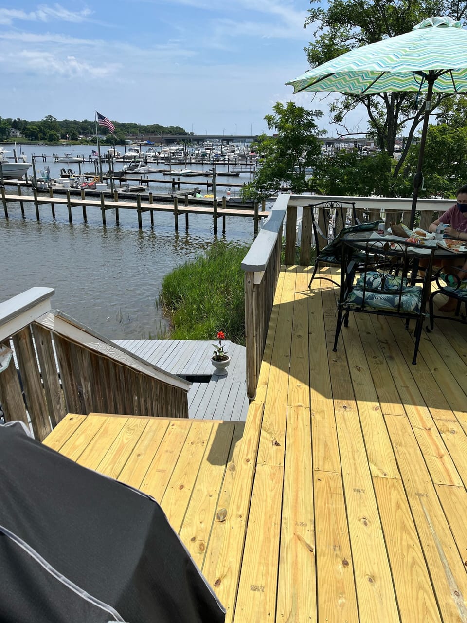 New deck