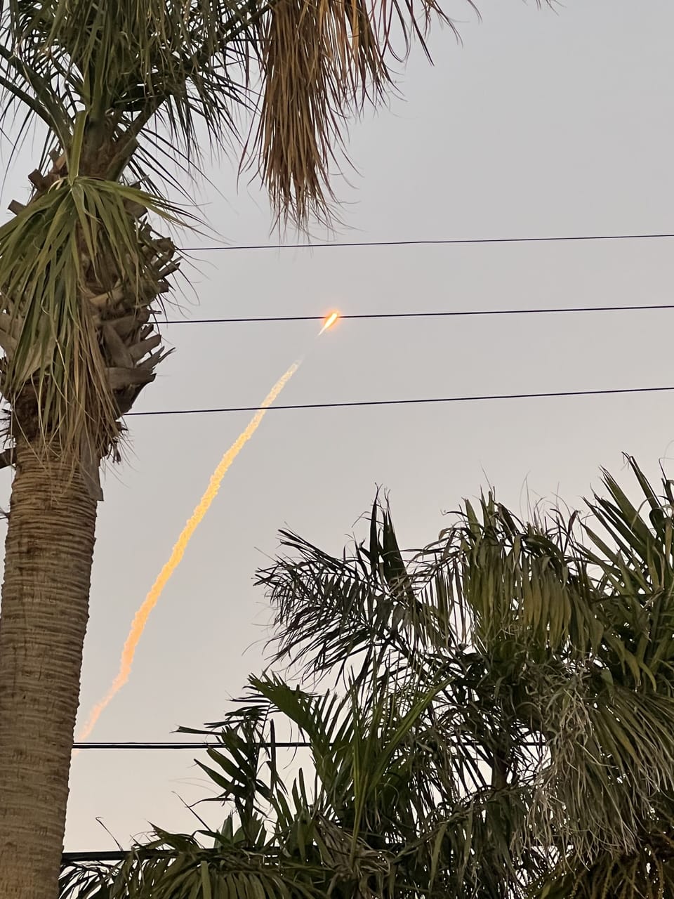 View the launches from Cape Canaveral from the back yard 