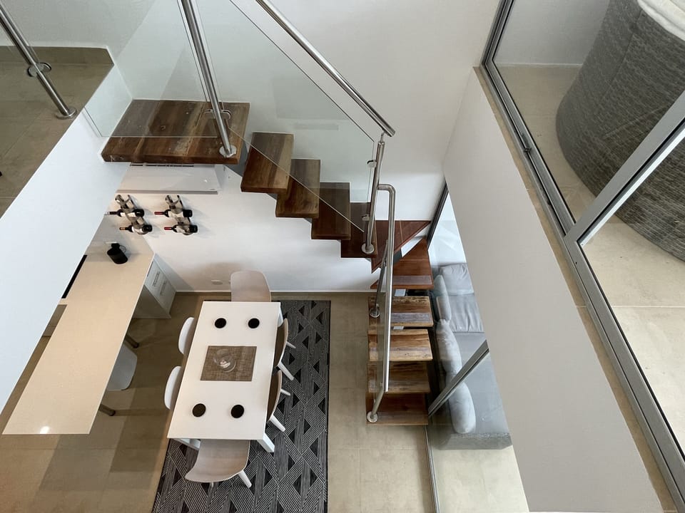Stairs to the loft