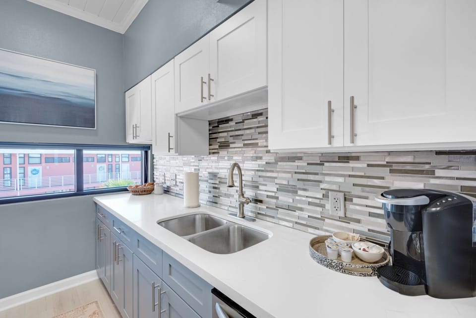 Tons of storage space including a pantry