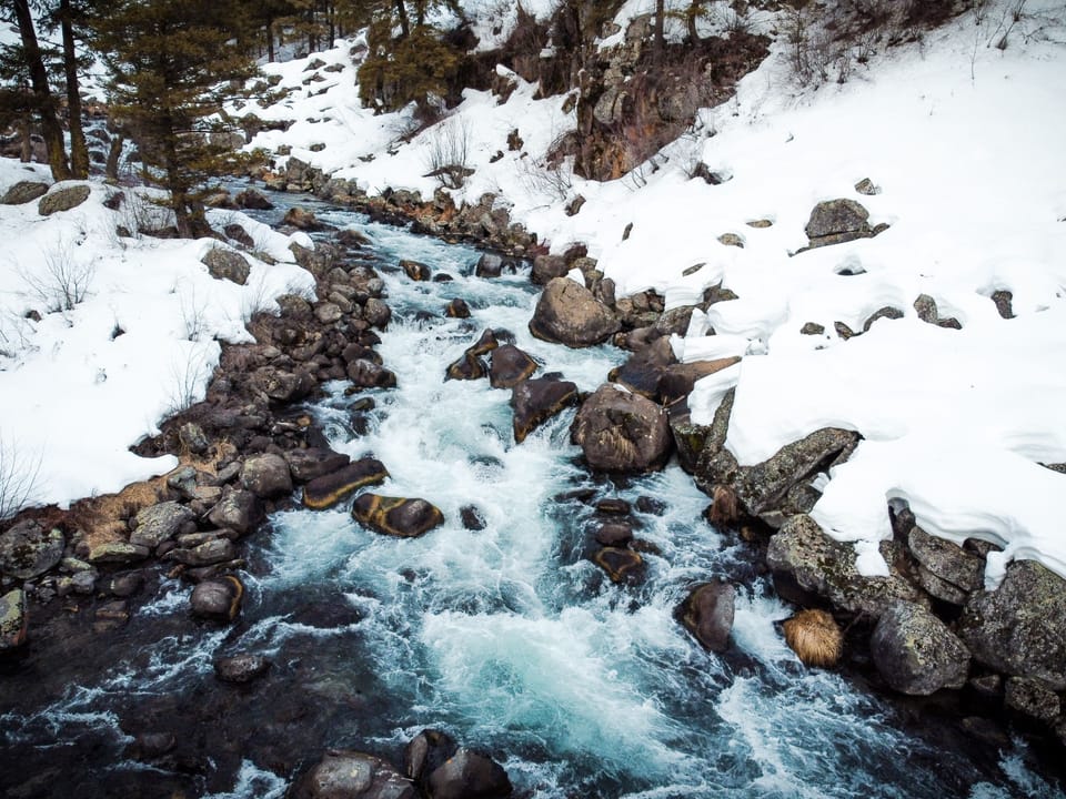 Nearby Stream in Winter