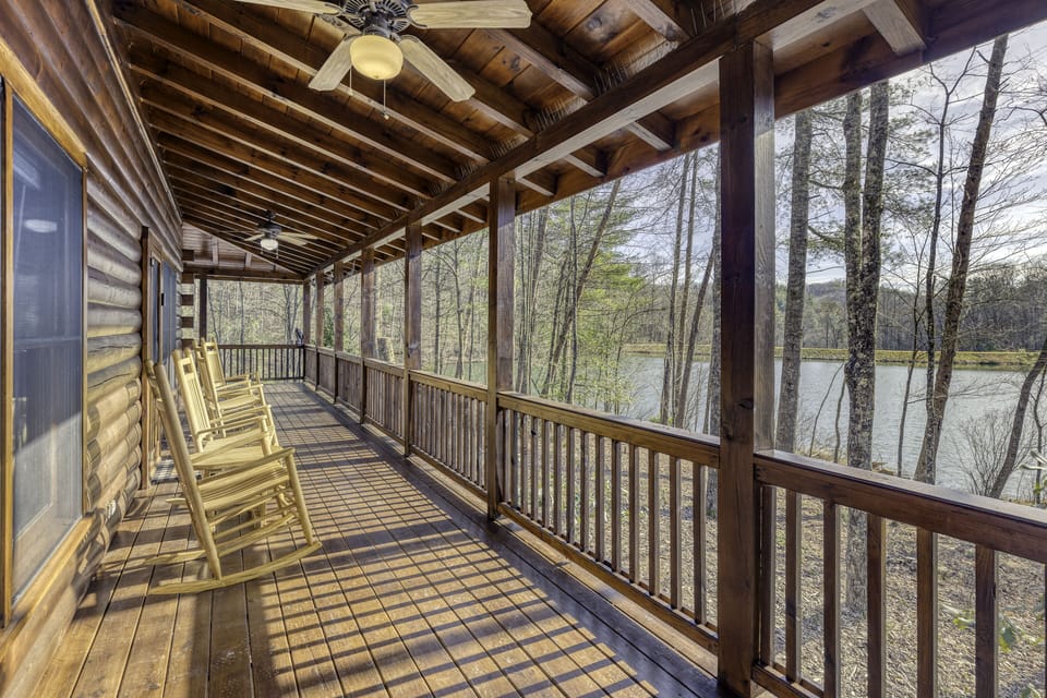 Sit in the rocking chair and just enjoy the view.