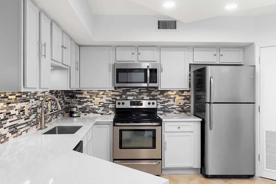 Kitchen - Stainless Steel Appliances
