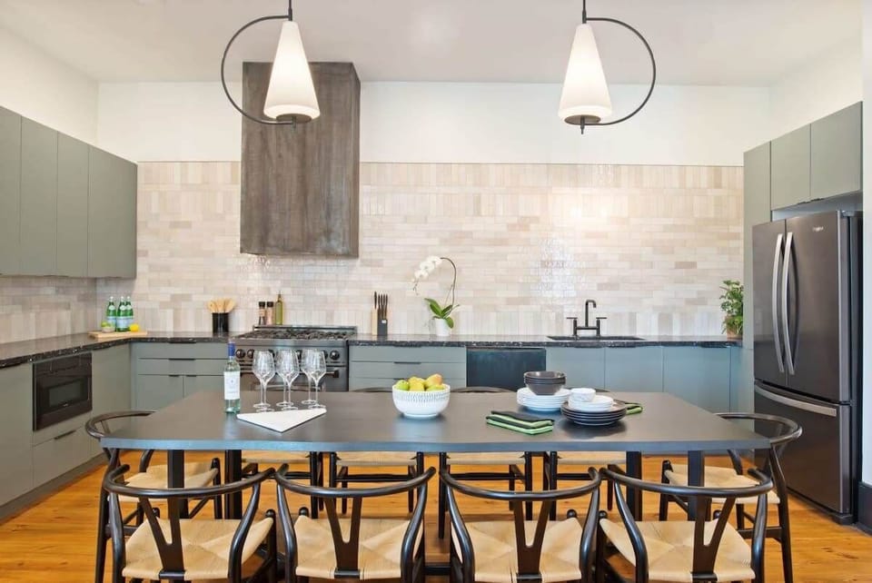 Unit 2: Open Concept Chef’s Kitchen | Fully Equipped | Gas Stove