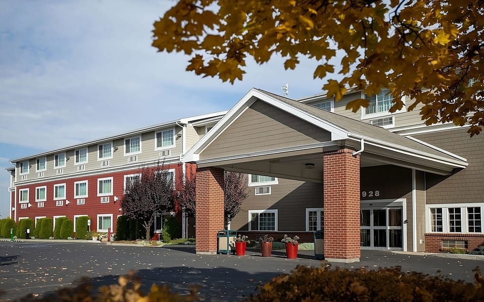 Exterior view of the property