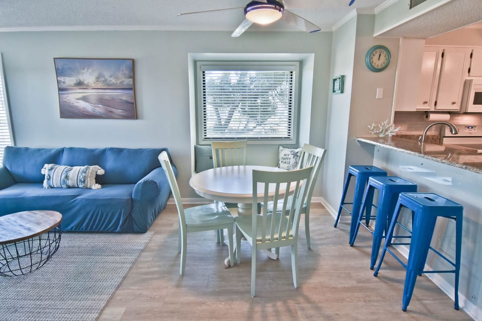 Open space and updated decor throughout.