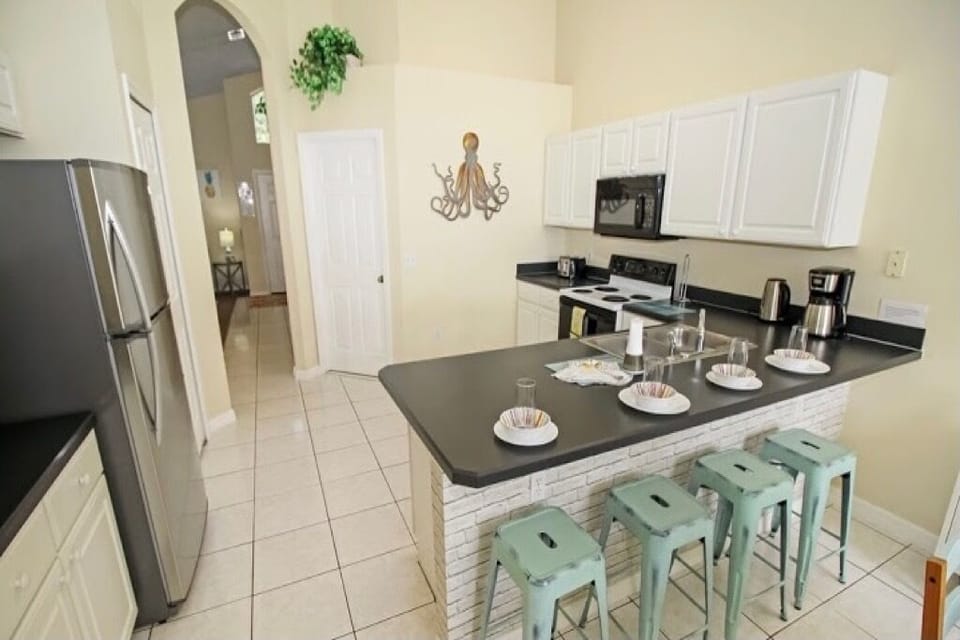 Newly remodelled kitchen