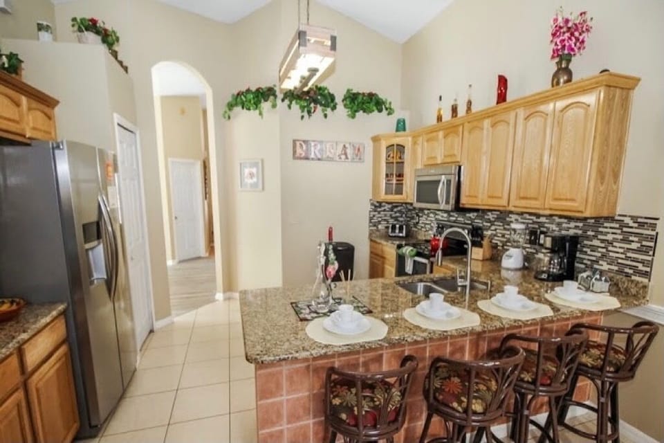 Breakfast bar
