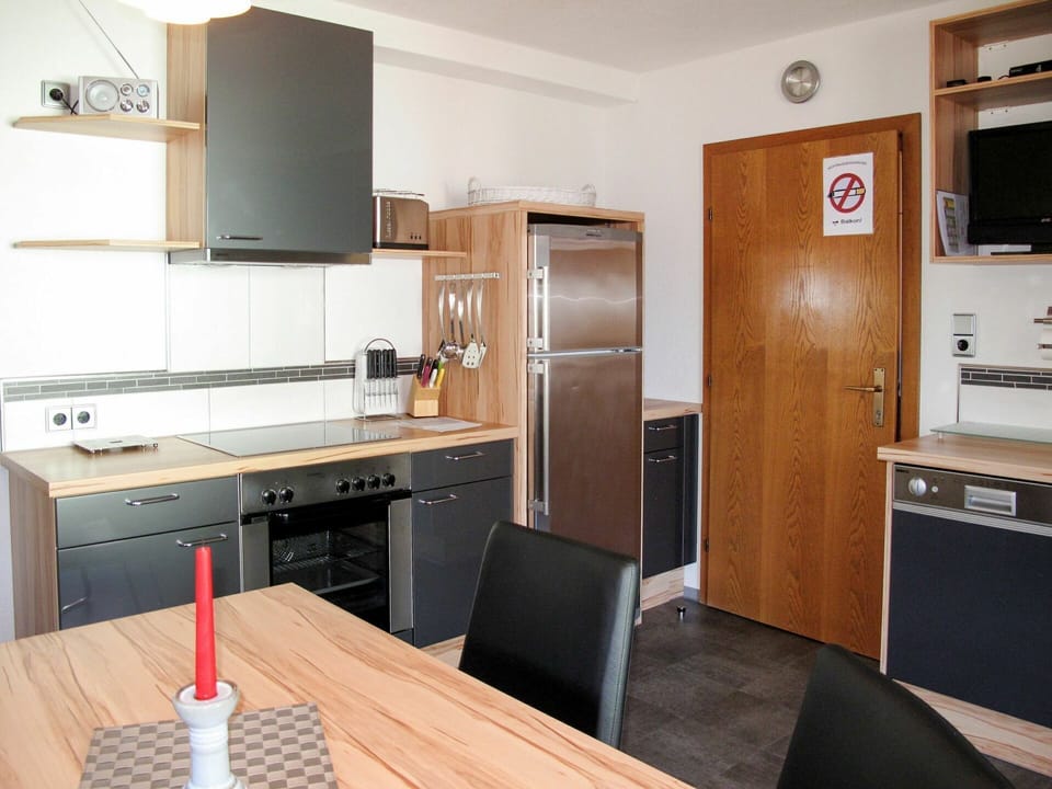Cabinetry, Property, Countertop, Furniture, Sink, Kitchen Appliance, Home Appliance, Chair, Kitchen Stove, Building