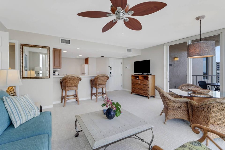 The main living space is open to the kitchen, creating a great area to gather to spend time together.