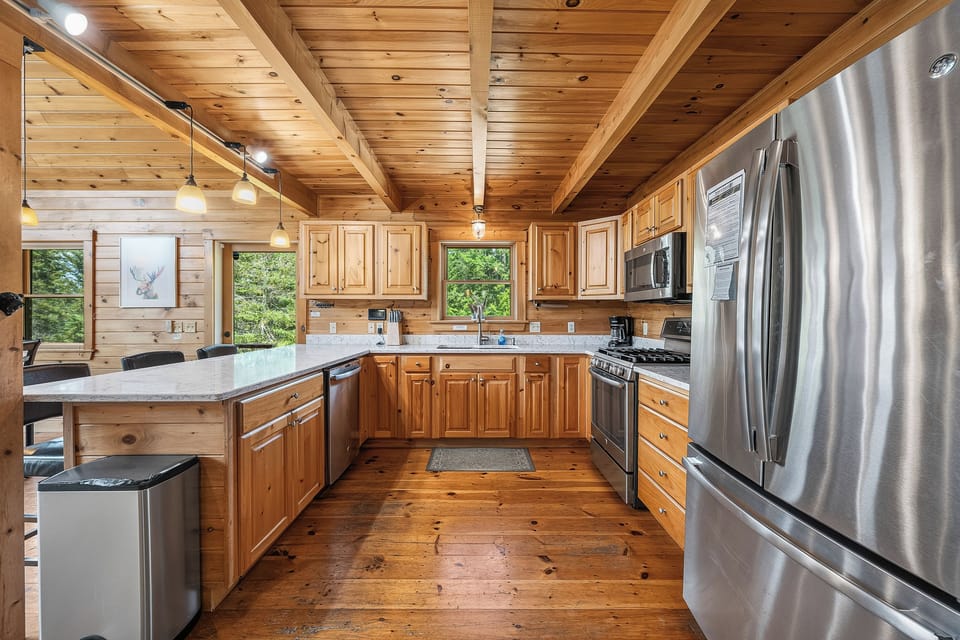 Fully equipped kitchen