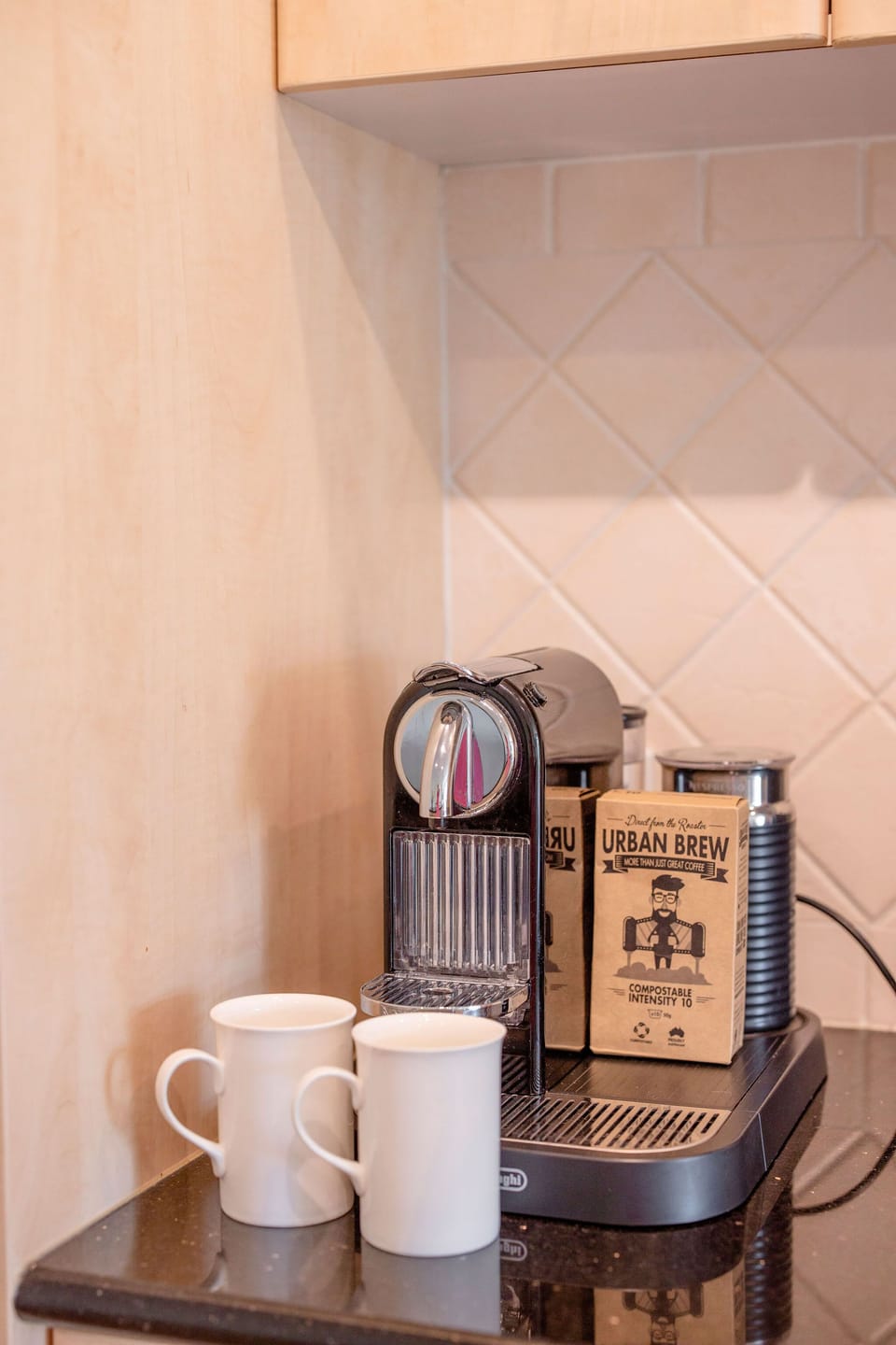 Coffee and tea are provided for your convenience.