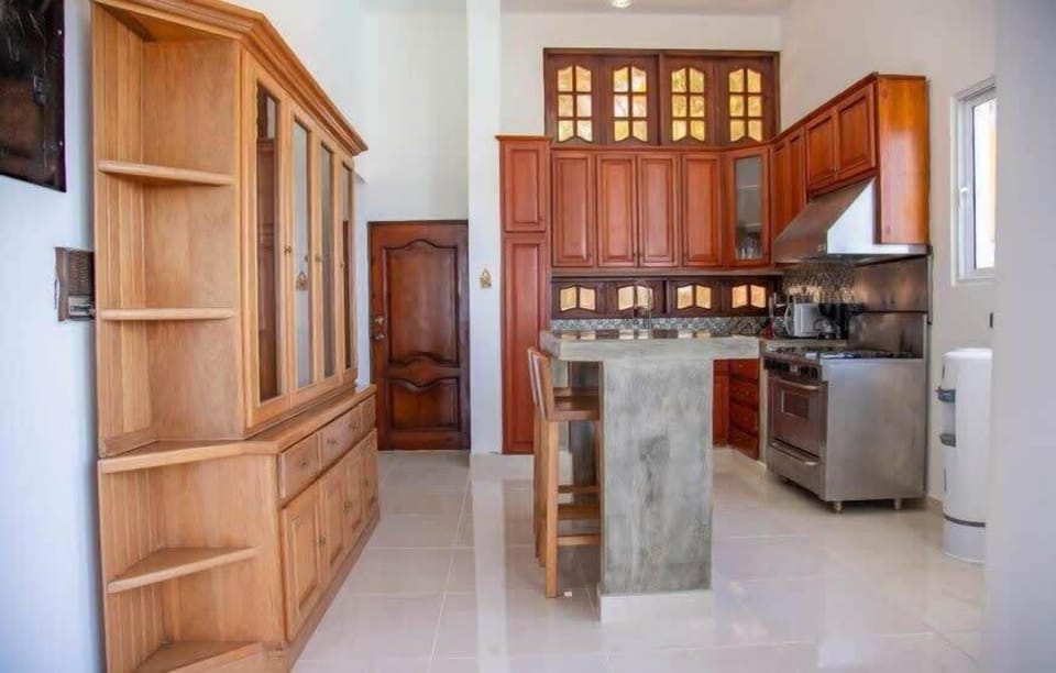 Kitchen with all the necessary appliances