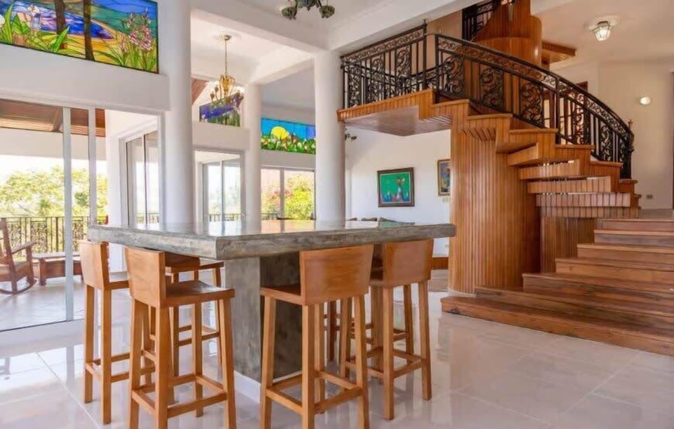 Large dining area.