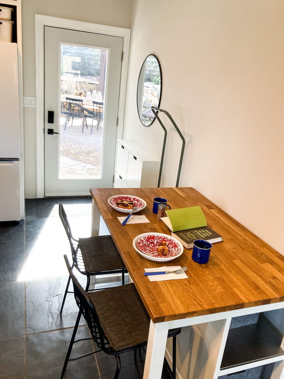 Make your favorite meals in our kitchen. 