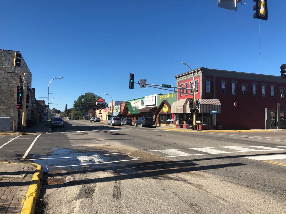 Quaint downtown Walker