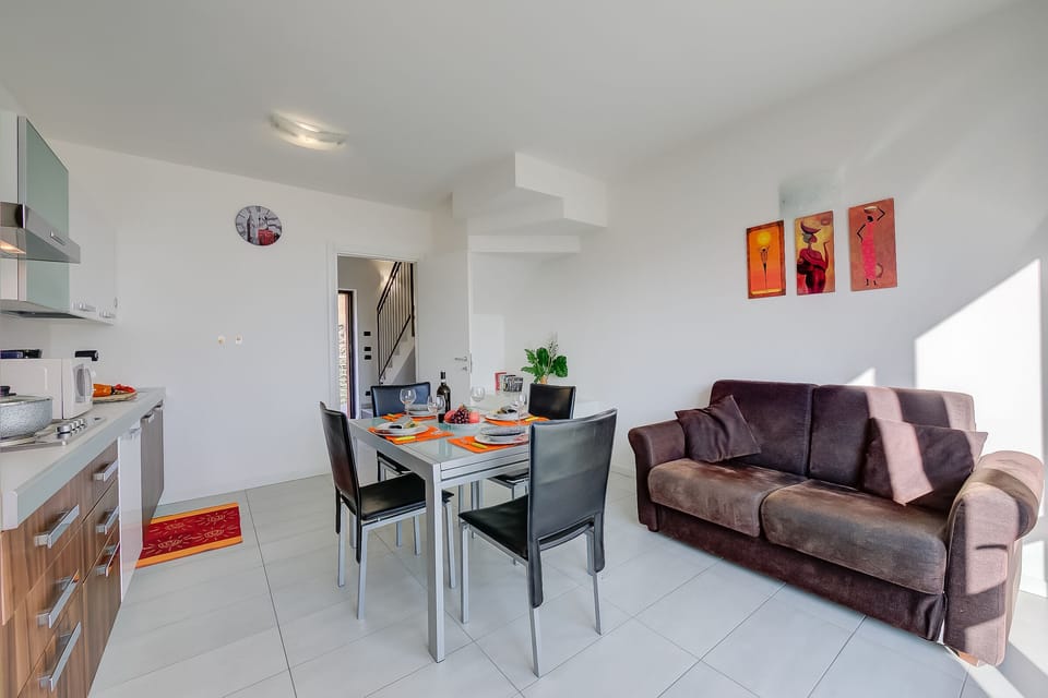 Living and dining room