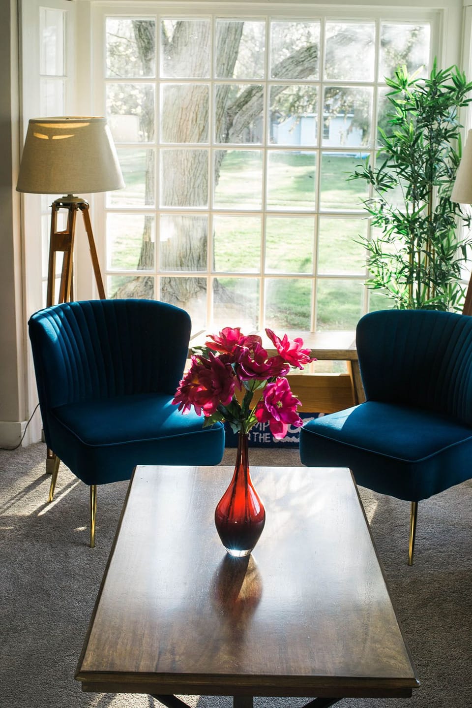 Beautiful living room. 