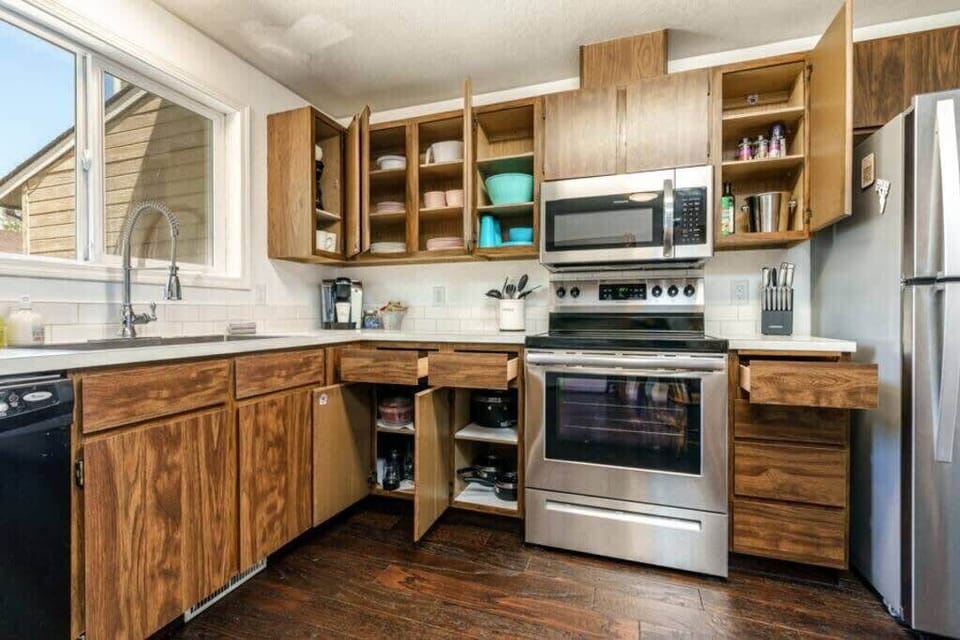 #StayInMyDistrict fully stocked kitchen to make cooking at home simple 