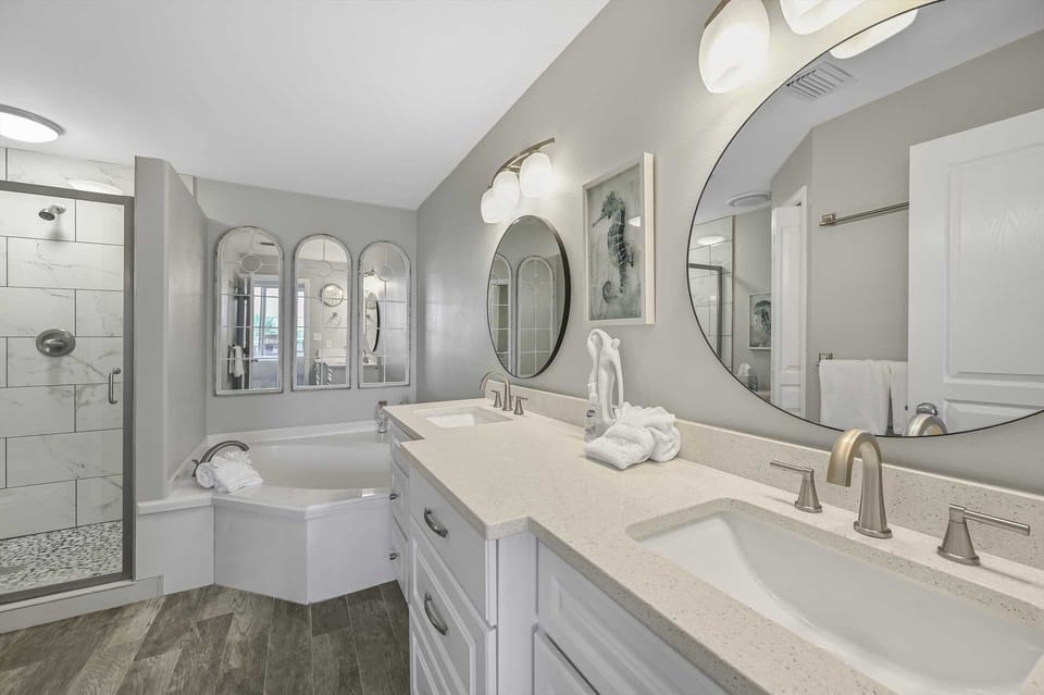 Master bathroom