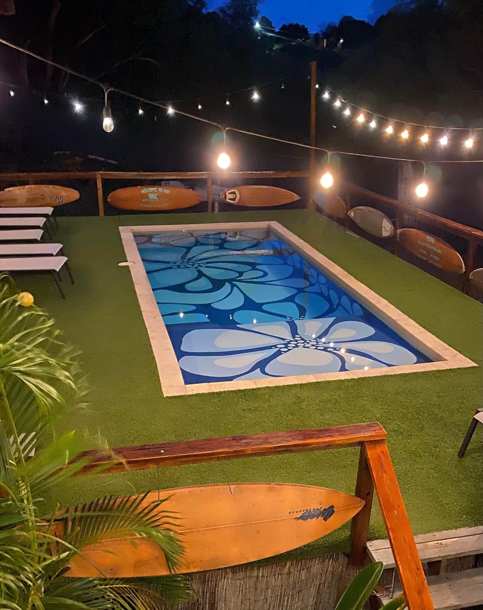 Pool and lounge chairs