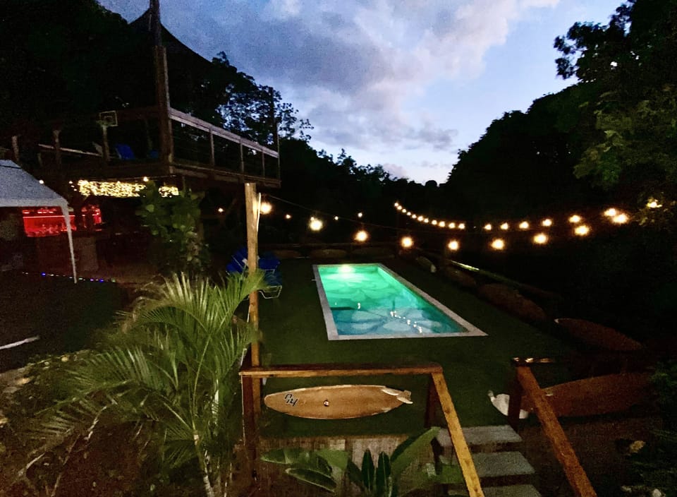 Pool area