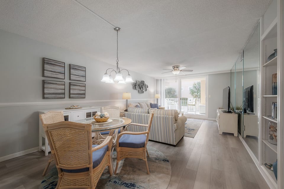 Dining room view
