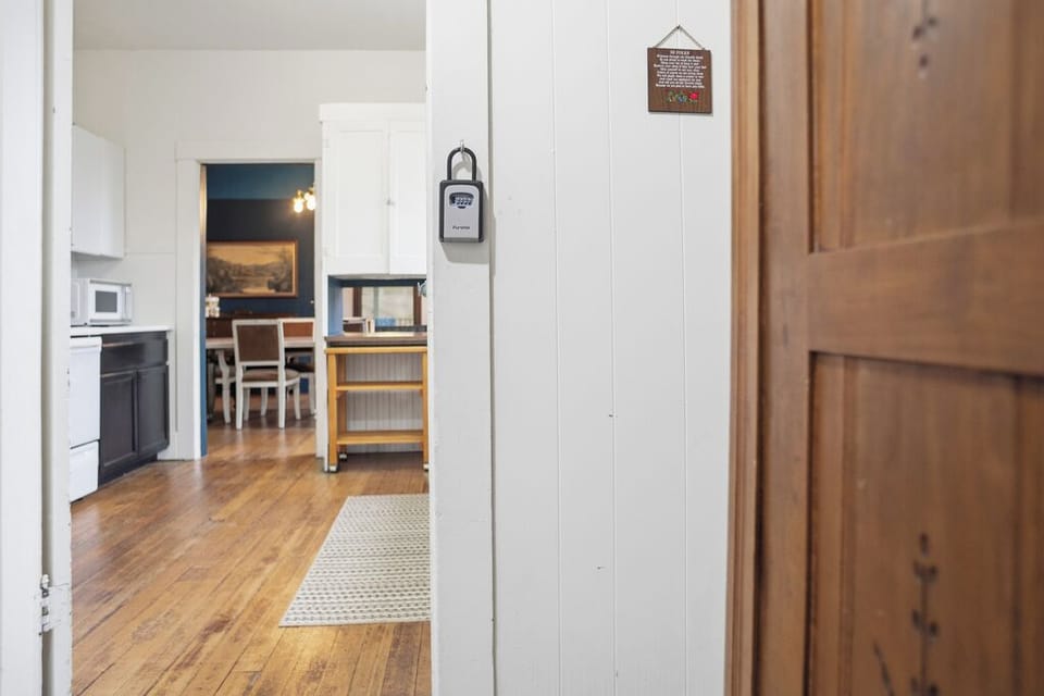 Entrance through Kitchen to House