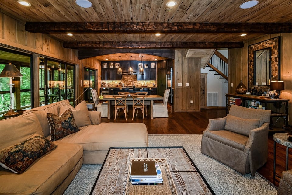 Family Room & Kitchen