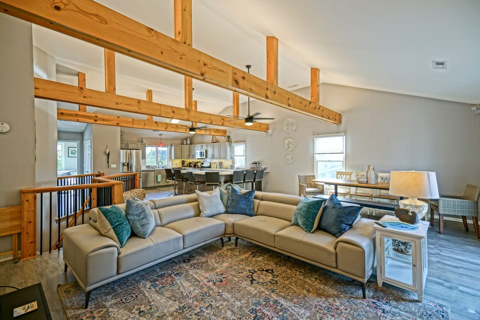 Living area on the third floor.