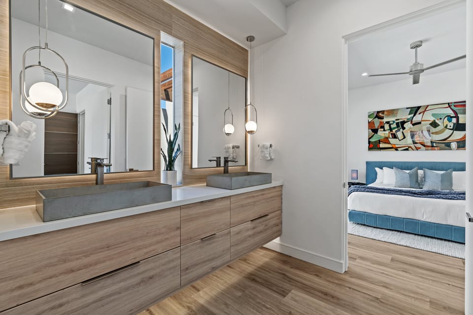 Shared bathroom