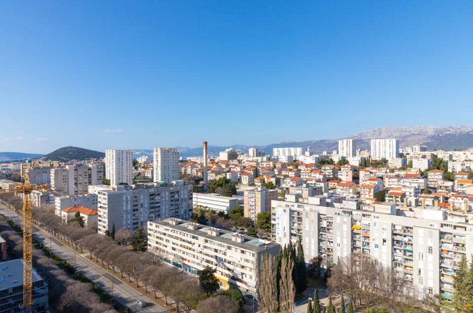 Split sky view