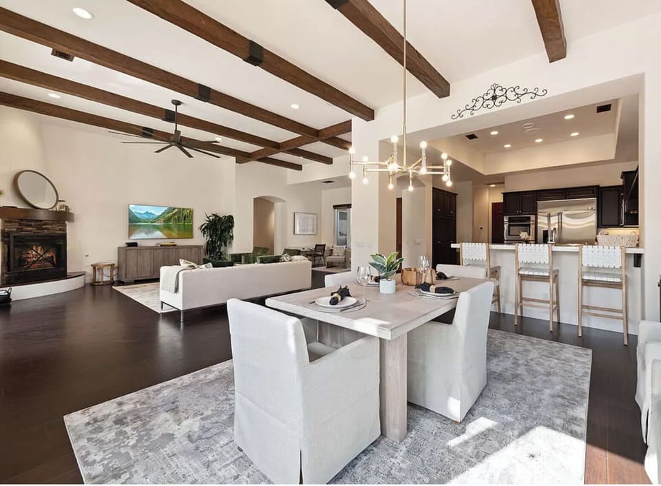 open floor plan