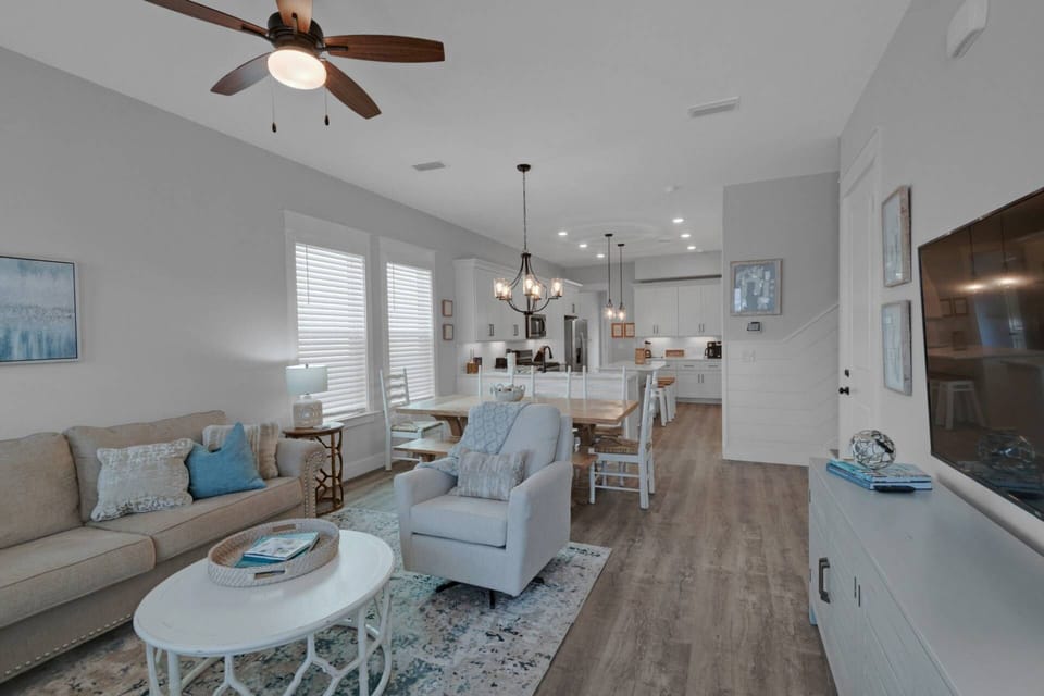 Beautifully decorated beach home