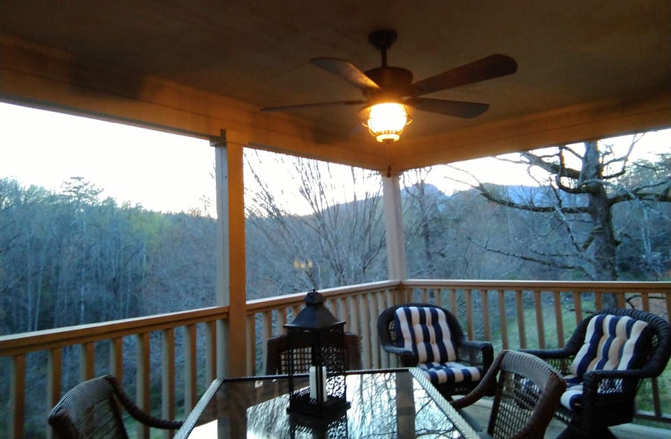 Mountain/wood view